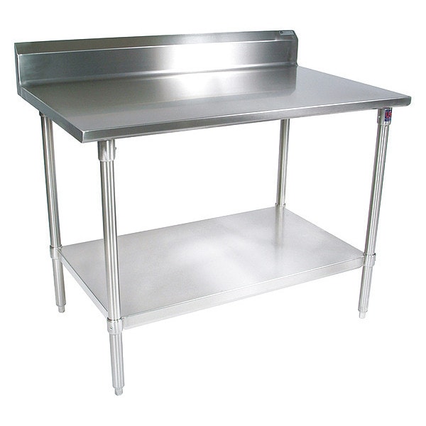 John Boos & Co Rectangle Table, 30" X 108" X 40-3/4",  - ST6R5-30108GSK