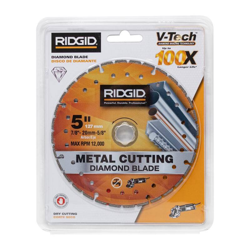 Cuchilla de corte de metal de 5 pulgadas con diamante - HD-MTL50