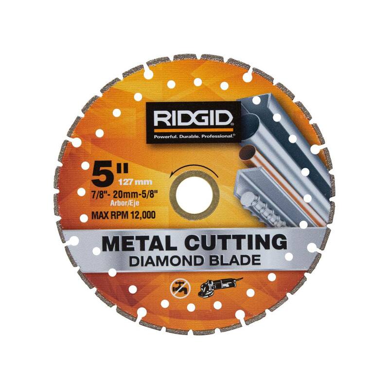 Cuchilla de corte de metal de 5 pulgadas con diamante - HD-MTL50