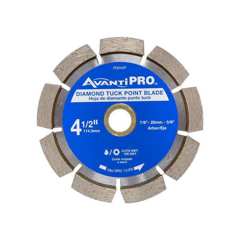 Avanti Pro 4-1/2 pulgadas Diamante Hoja de Punta de Junta - HD-K45S10