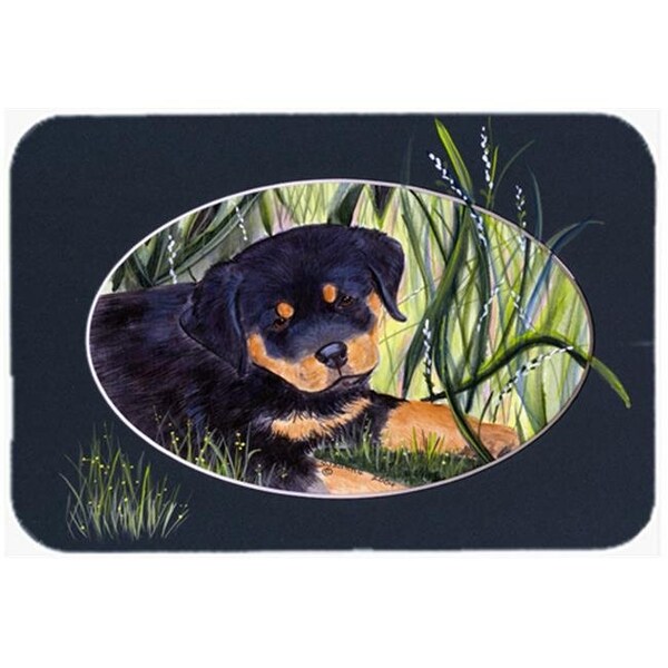 Carolines Treasures Carolines Treasures SS8053LCB Rottweiler Glass Cutting Board - Large - SS8053LCB