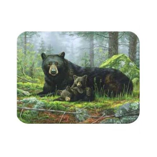 Mcgowan Mfg Co McGowan TT92421 Tuftop Black Bears Cutting Board- Small - TT92421