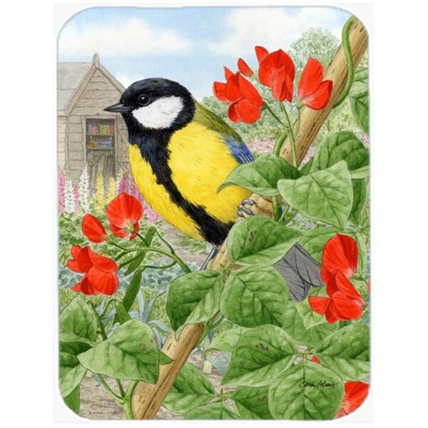 Carolines Treasures Carolines Treasures ASA2110LCB Great Tit Glass Cutting Board; Large - ASA2110LCB