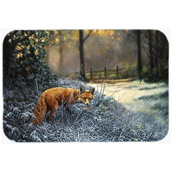 Carolines Treasures Carolines Treasures BDBA0347LCB Fox on the Hunt Glass Large Cutting Board - BDBA0347LCB