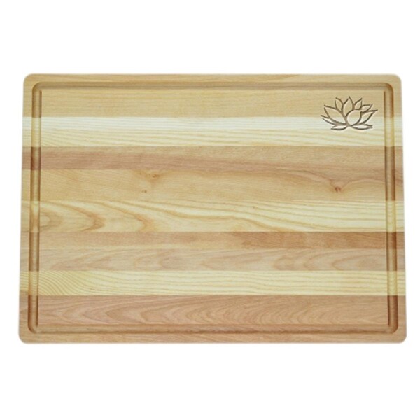 Top Chef Master Collection Wooden Cutting Board Large-Lotus - TO2560104