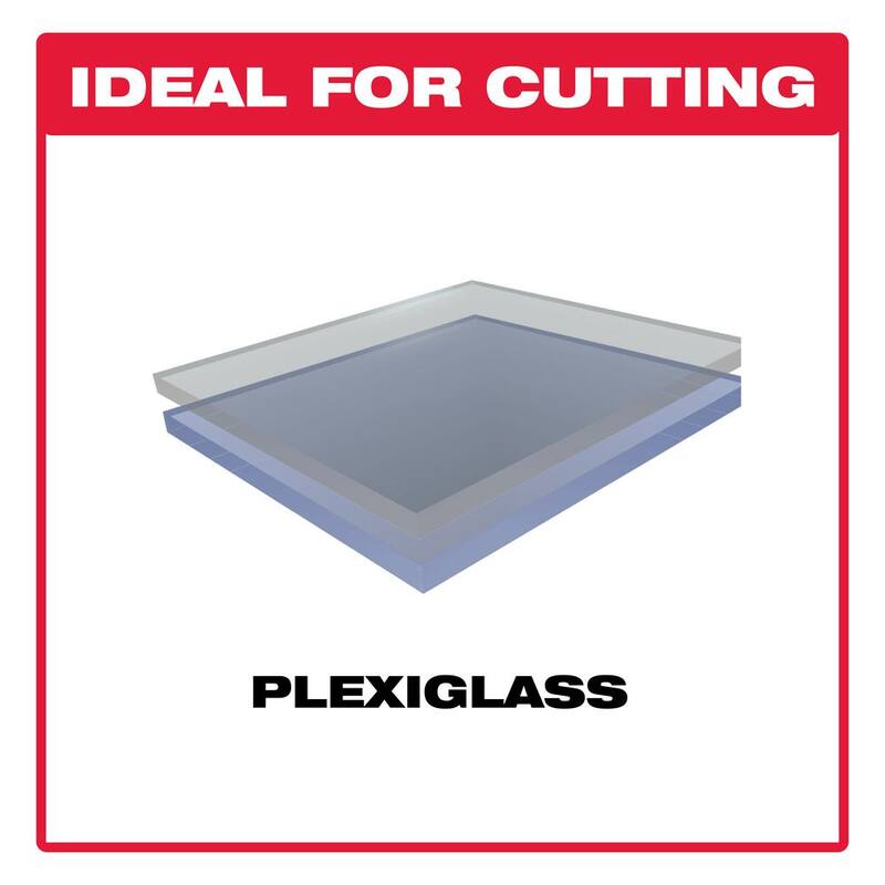 Cuchilla de sierra de calar de Plexiglass bimetálica DIABLO 3-5/8 in. x 13 TPI (paquete de 5) - DJT102BF5