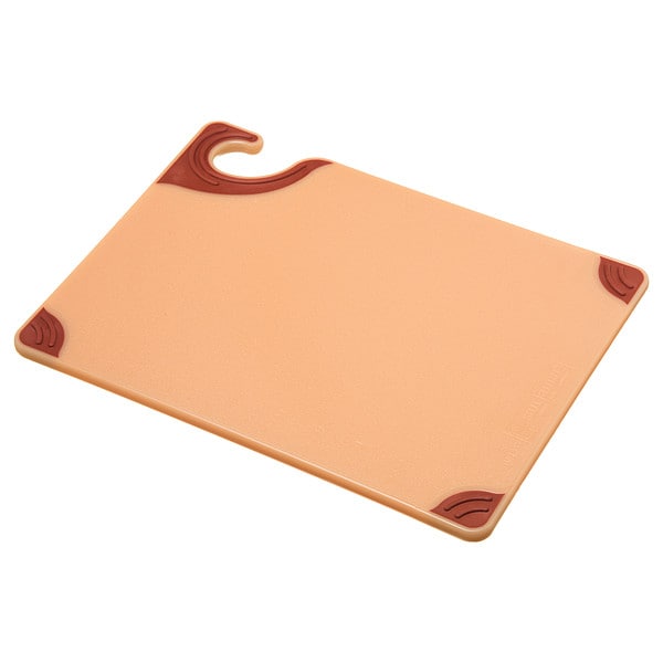 San Jamar Cutting Board, Brown, 12 x 9 In. - CBG912BR