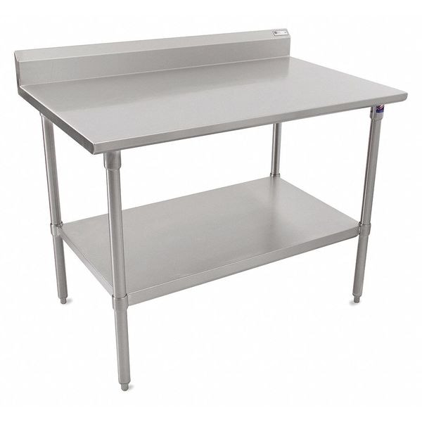John Boos & Co Rectangle Table, 30" X 60" X 40-3/4",  - ST6R5-3060SSK