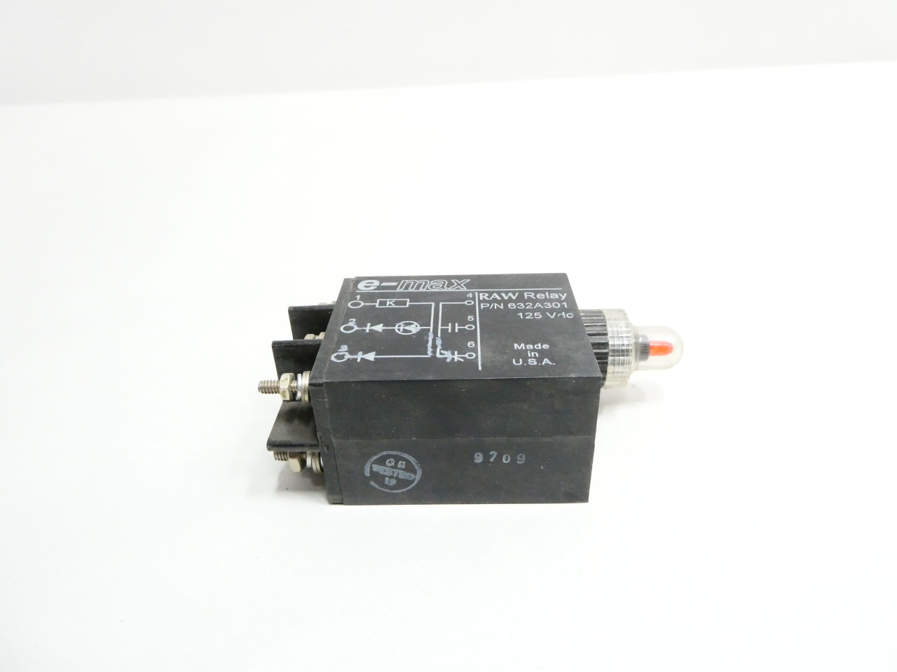 E-MAX 632A301 RAW RELAY 125V-DC OTHER RELAY