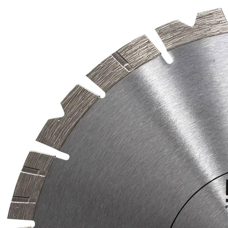 Hoja de sierra de diamante con borde segmentado para corte de albañilería de 10 pulgadas RIDGID - 25-SG10IP