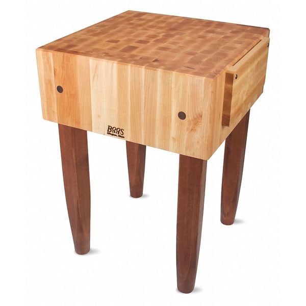 John Boos & Co Boos Block, Holder, Cherry, 24"x24"x10" - PCA3-CR