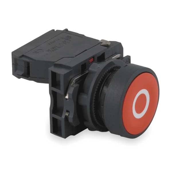 Botón de Presión No Iluminado Schneider Electric, 22 mm, 1NC, Rojo - XB5AA4322