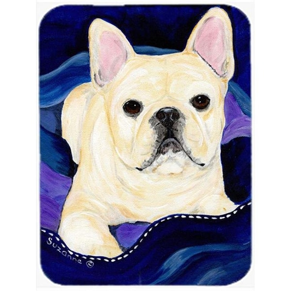 Carolines Treasures Carolines Treasures SS8126LCB French Bulldog Glass Cutting Board - Large; 15 H x 12 L in. - SS8126LCB