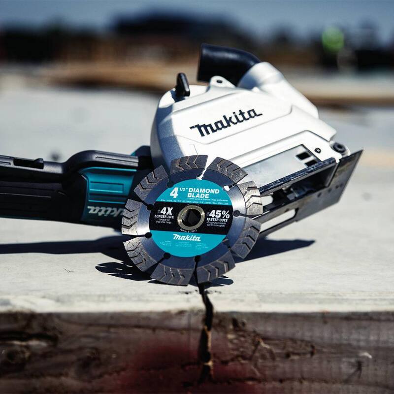 Disco de Diamante Segmentado Turbo de 4.5 pulgadas para Uso General - E-23313 Makita