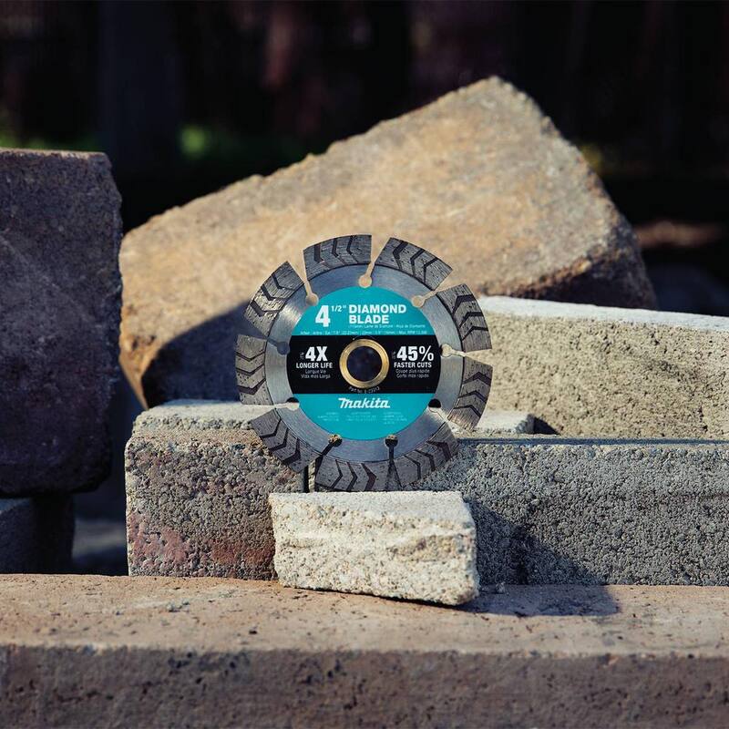 Disco de Diamante Segmentado Turbo de 4.5 pulgadas para Uso General - E-23313 Makita