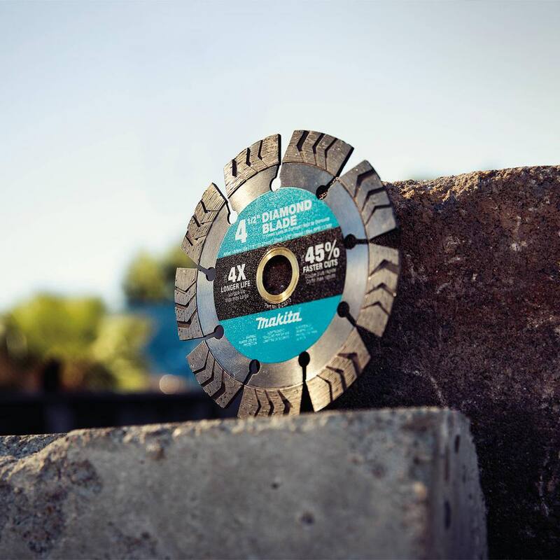 Disco de Diamante Segmentado Turbo de 4.5 pulgadas para Uso General - E-23313 Makita