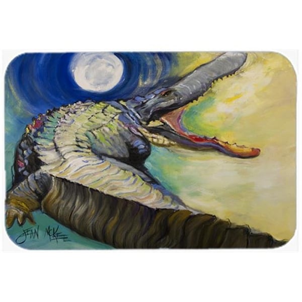 Carolines Treasures Carolines Treasures JMK1004LCB Alligator Glass Cutting Board; Large - JMK1004LCB