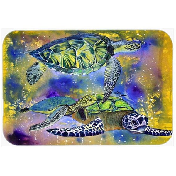 Carolines Treasures Carolines Treasures 8405LCB Turtle Glass Cutting Board - Large - 8405LCB
