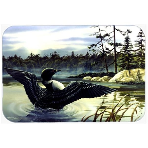 Carolines Treasures Carolines Treasures PTW2059LCB Loon Country Glass Cutting Board; Large - PTW2059LCB