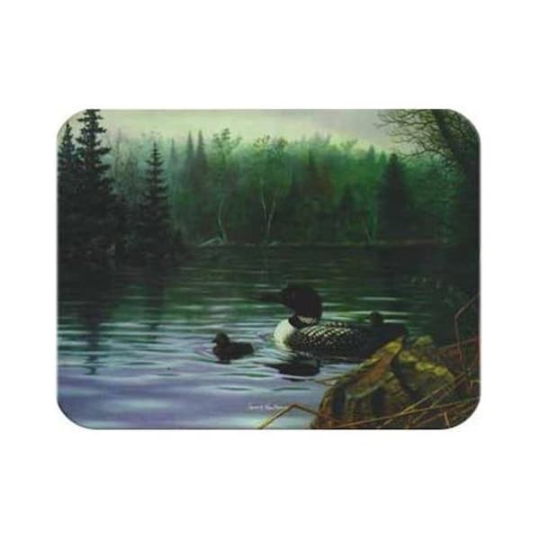 Mcgowan Mfg Co McGowan TT92041 Tuftop Loons in the Mist Cutting Board- Small - TT92041