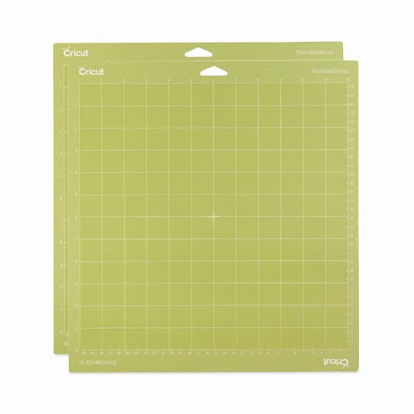 Cricut StandardGrip Machine Mat, 12 x 12, Green, 2PK - 2001974