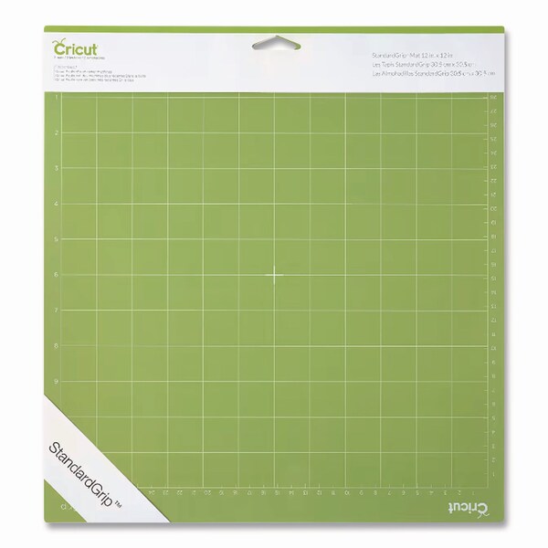 Cricut StandardGrip Machine Mat, 12 x 12, Green, 2PK - 2001974