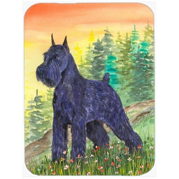 Carolines Treasures Carolines Treasures SS1051LCB Schnauzer Glass Cutting Board - Large - SS1051LCB