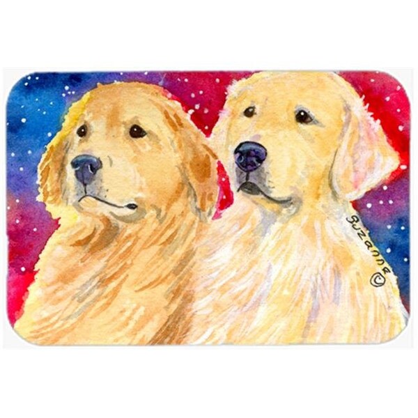 Carolines Treasures Carolines Treasures SS8754LCB Golden Retriever Glass Cutting Board; Large - SS8754LCB