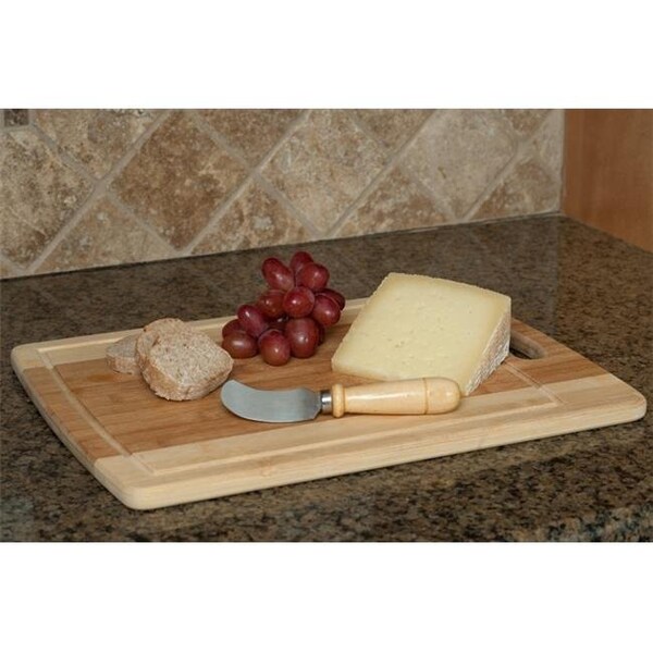 Heim Concept Heim Concepts HCBAMBOARD3 Organic Bamboo Cutting Board - HCBAMBOARD3