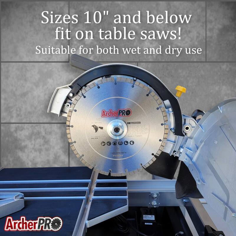 Archer USA 16 pulgadas Disco de Diamante para Corte de Concreto - LWCP16