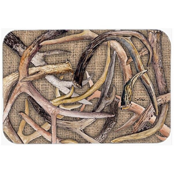Carolines Treasures Carolines Treasures 8732LCB Deer Horns Glass Cutting Board - Large; 15 H x 12 L in. - 8732LCB
