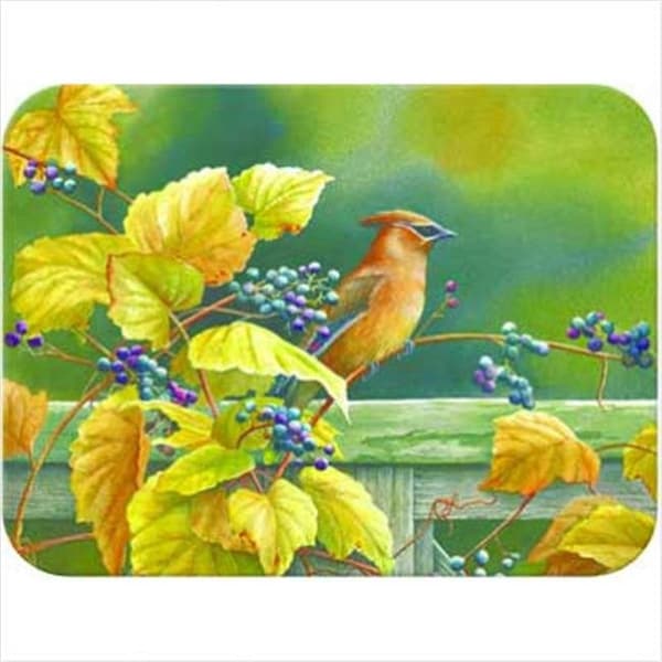 Mcgowan Mfg Co McGowan TT93021 Tuftop Cedar Waxwing Cutting Board- Small - TT93021