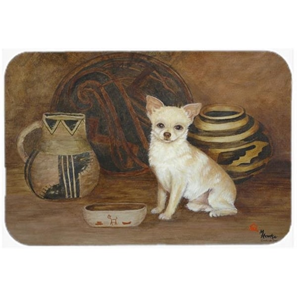 Carolines Treasures Carolines Treasures MH1043LCB Chihuahua Ancient History Glass Cutting Board; Large - MH1043LCB