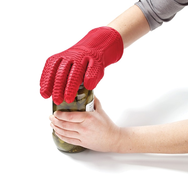 Starfrit 12 Silicone Oven Glove, Red - 092825-006-0000