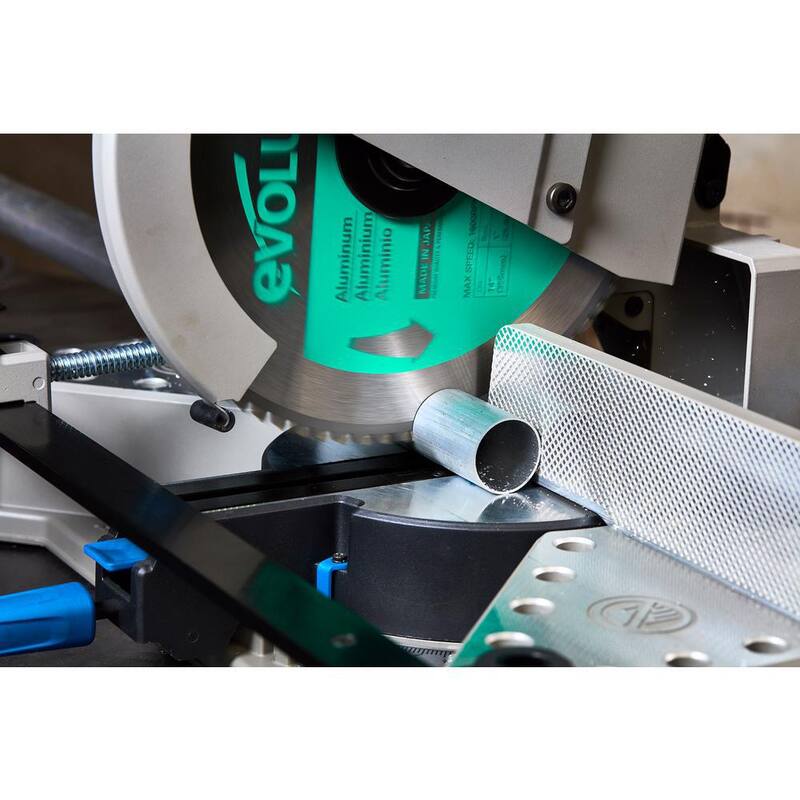 Evolution Power Tools Hoja de sierra para cortar aluminio de 14 pulgadas y 80 dientes - 14BLADEAL