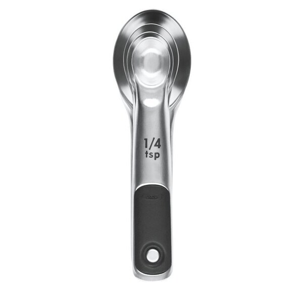 Oxo International Good Grips Measuring Spoon Set, Stainless Steel - 11132100
