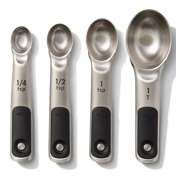 Oxo International Good Grips Measuring Spoon Set, Stainless Steel - 11132100