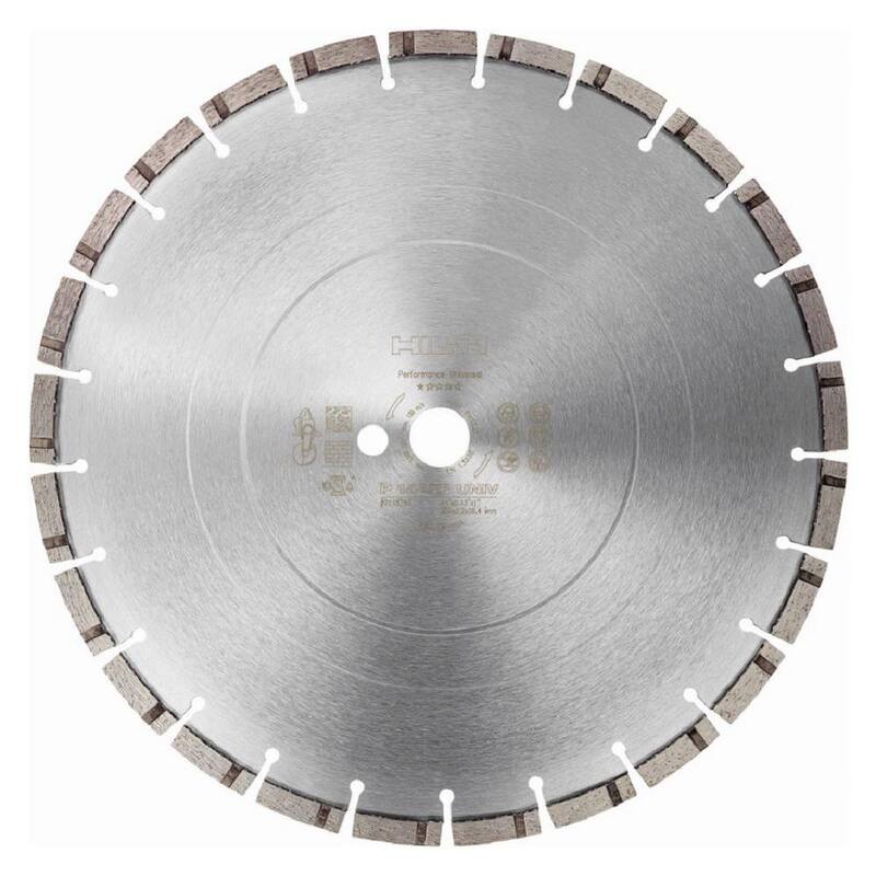 Hilti 16 pulgadas Hoja diamantada de corte segmentada P-S 16 pulgadas x 1 pulgada - 2118764