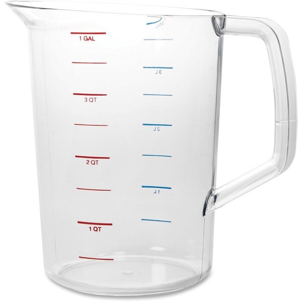 Rubbermaid Commercial Cup, Measure, Bouncer, 4Qt, Cl - RCP3218CLE