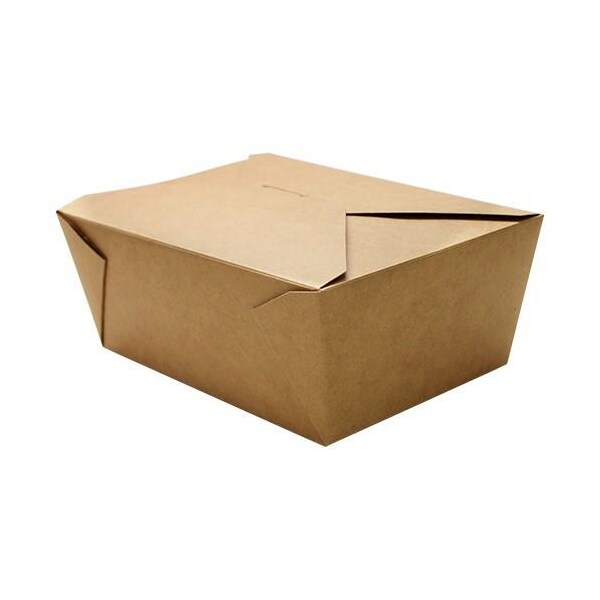 Karat 110 oz Kraft Fold-To-Go Boxes, PK160 - FP-FTG110K