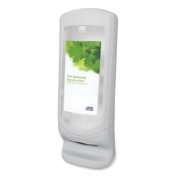 Tork Xpressnap Stand Napkin Dispenser, 9.25 x 9.25 x 24.5, Gray - 6334000
