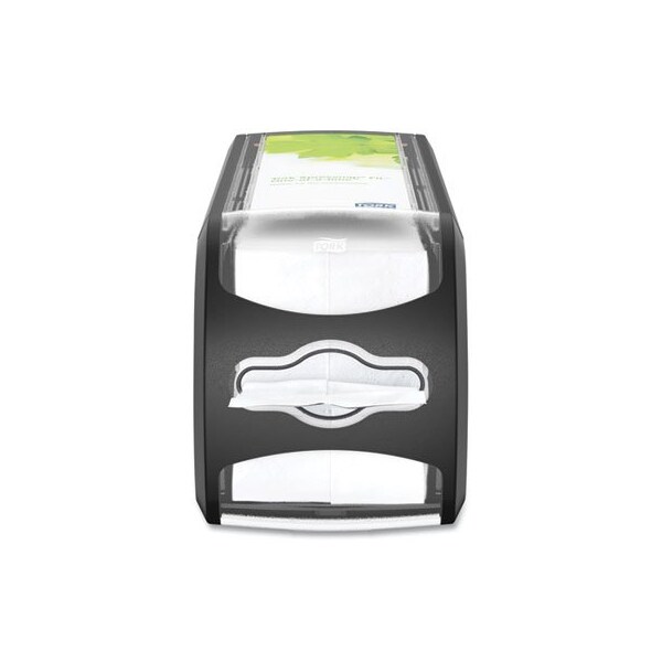 Essity Tork, XPRESSNAP FIT NAPKIN DISPENSER, COUNTERTOP, 4.8 X 12.8 X 5.6, BLACK - 7432000
