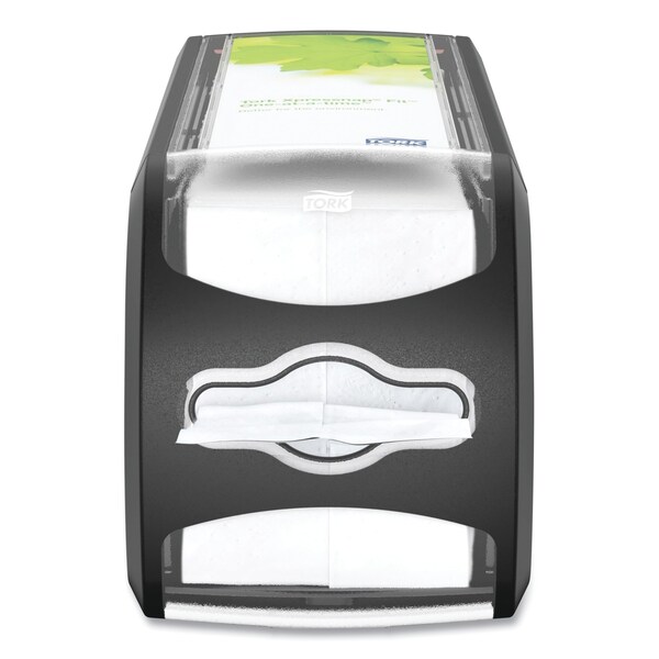 Tork Tork Xpressnap Fit Counter Napkin Dispenser Black N14, Signature Range, 5.6 x 4.8 x 12.8 - 7432000