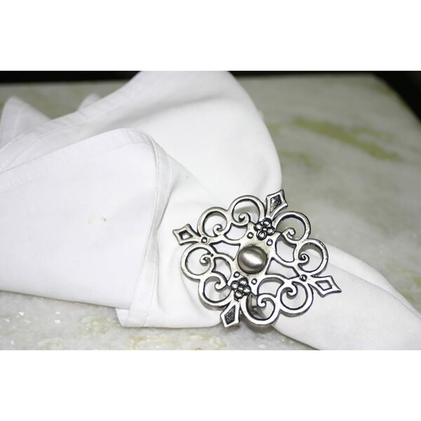 Elk Studio Italian Napkin Rings Set of 4 - NAP014/S4