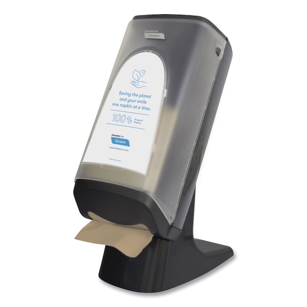 Cascades Pro Tandem Stand/Wall Napkin Dispenser, 9.06 x 12.4 x 20.28, Gray - C440