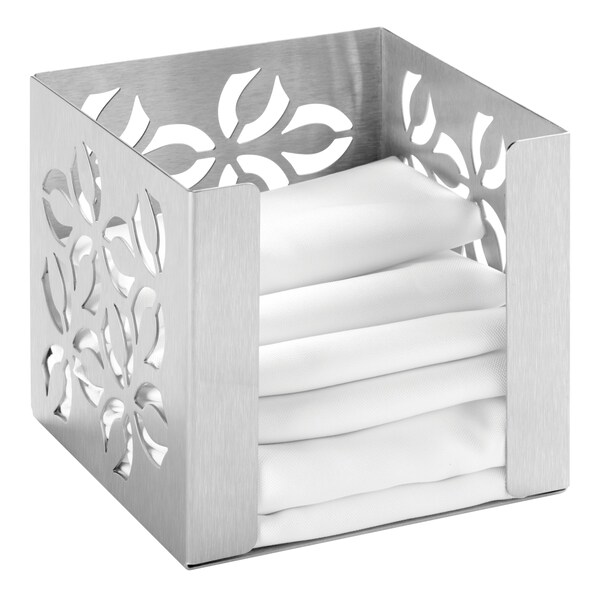 Rosseto Serving Solutions Iris Square Stainless Steel Napkin Holder 1 EA - SM262