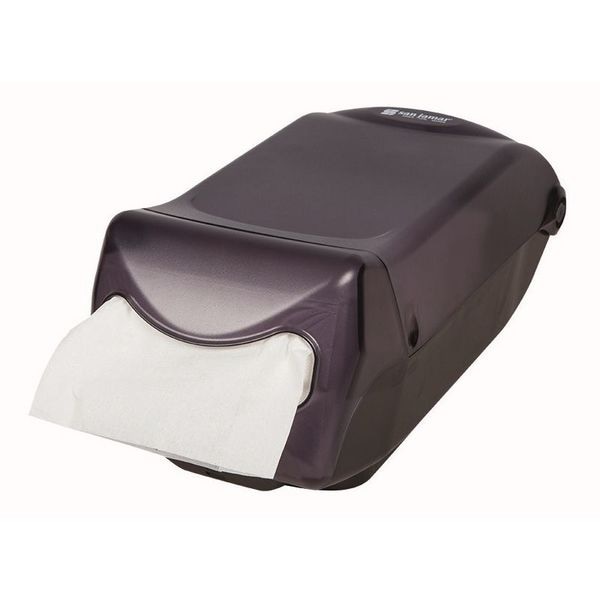Zoro Select Plastic, Color Black, 550, Napkin Dispenser - H5003TBK