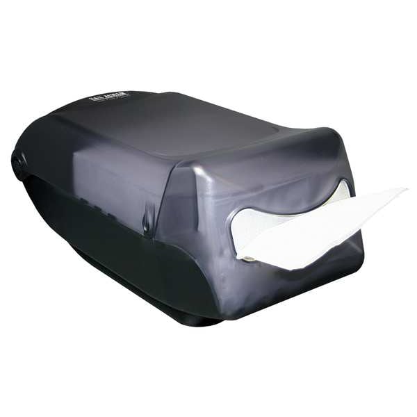 Zoro Select Plastic, Color Black, 550, Napkin Dispenser - H5003TBK