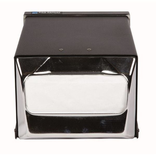 Zoro Select Plastic, Steel, Color Black, Chrome, 300 - H3001BKC