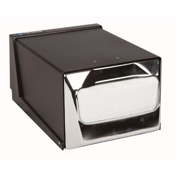 Zoro Select Plastic, Steel, Color Black, Chrome, 300 - H3001BKC